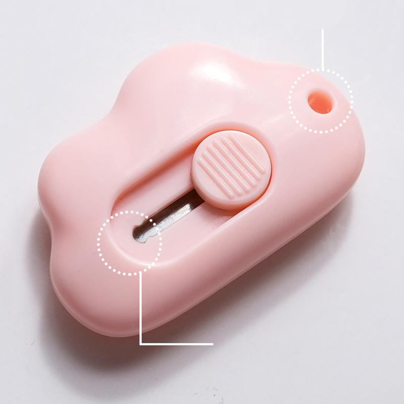 Cloud Color Cute Rabbit Mini Portable Practical Knife Paper Cutting Machine Paper Cutting Machine Razor Blade Office Stationery