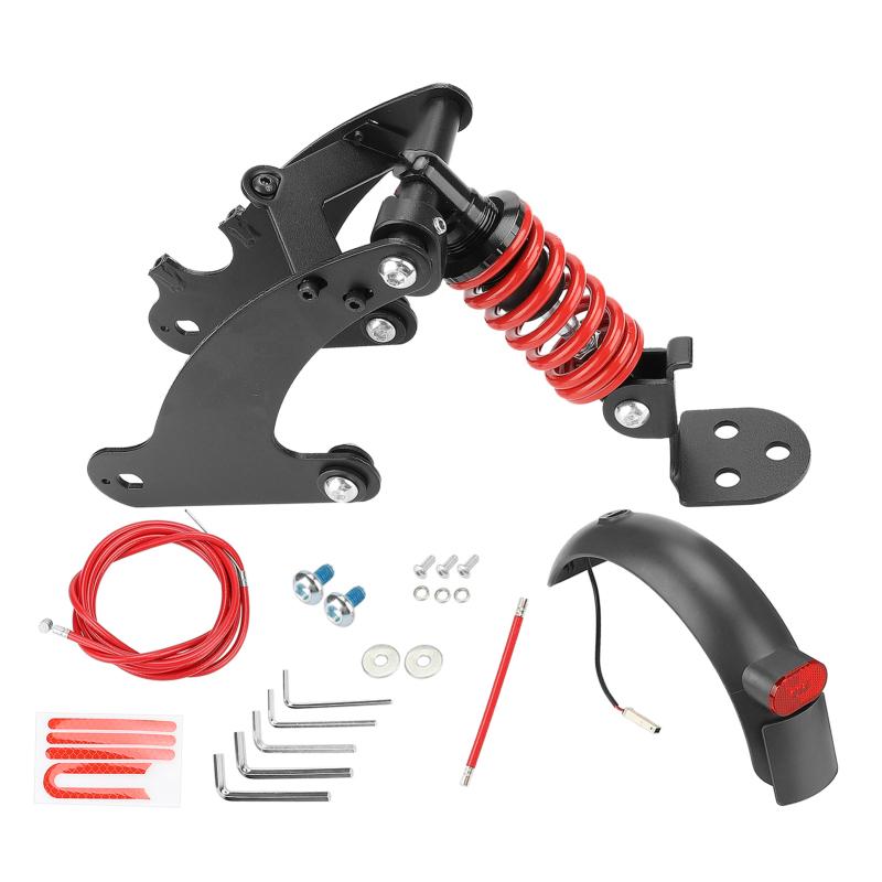 Rear Shock Absorber for Scooter Rear Spring Shock Absorber Replacement Accessories for M365/1S/Essential Lite Electric Scooters