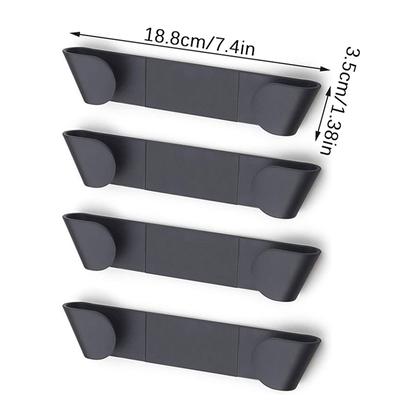 Topf Rack Wand-Montiert Kein Stanzen Selbst-Adhesive Haushalt Küche Lagerung Halter