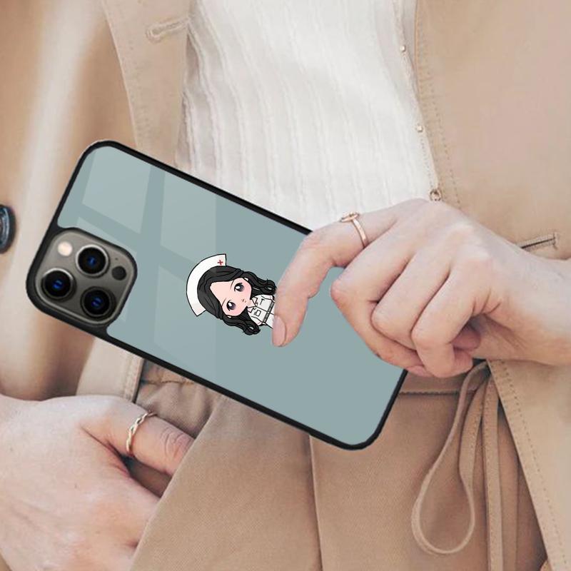 Cartoon Medicine Doctor Nurse Magnetic Phone Case For APPLE iPhone 17 Air 16 14 13 12 Pro Max 15 Plus Wireless MagSafe Cover