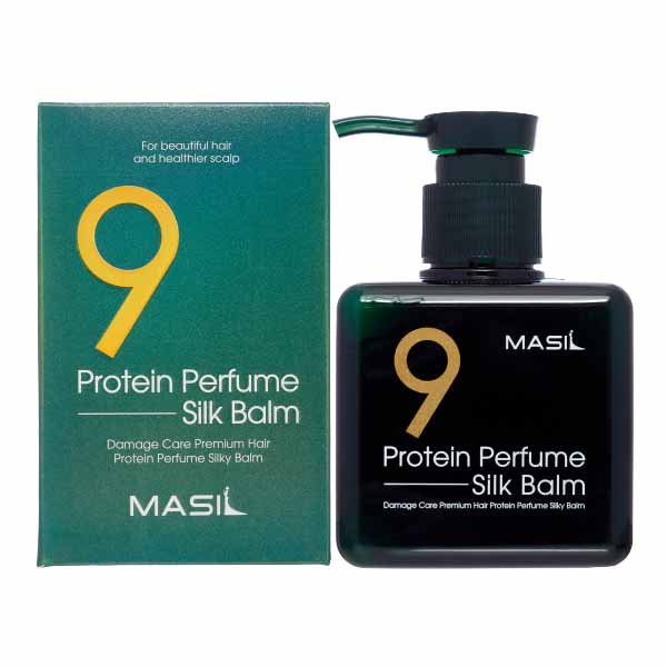 

MASIL 9 PROTEIN PERFUME SILK BALM Несмываемый протеиновый бальзам для поврежденных волос 180мл