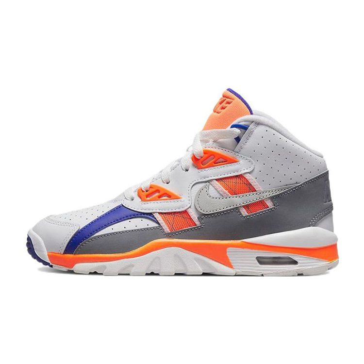Nike Air Trainer SC High GS Auburn 2022 Kids Sneakers White Sail Light-Zen-Grey DV2233-100