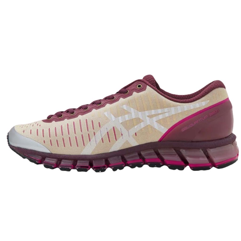 Above The Clouds x ASICS Gel Quantum 360 Wine Men Sneakers Red Soft-Yellow Brisket-Red 1203A823-750