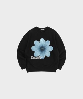 Maidibbeullumemolijeu #2 Flower Sweat Shirts (Bk)