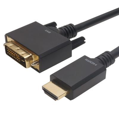 Horlic HDMI auf DVI Konvertierungskabel, 10m, HADV100-705BB