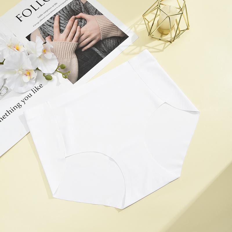 FINETOO Sexy Seamless Panties Comfortable Soft Intimate Lady Panty Female Intimates Women's Lingerie Ice Silk Underpants Briefs