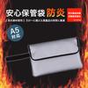 Safe Storage Flame A5 FP100 Bag, Retardant, Size,