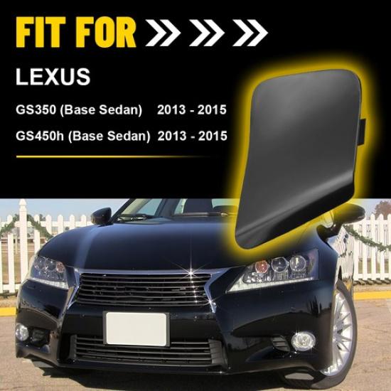 Fit for Lexus GS350 GS450h 2013-2015 Front Bumper Towing Tow Eye Hook Cover Cap