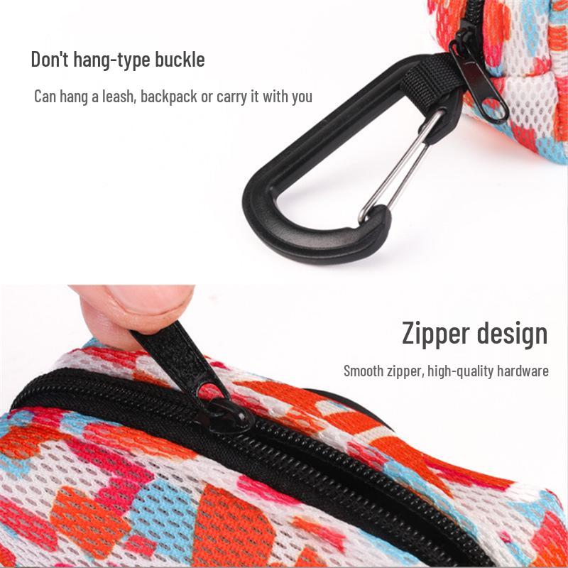 Portable Dog Poop Bag Holder & Waste Box for Walks