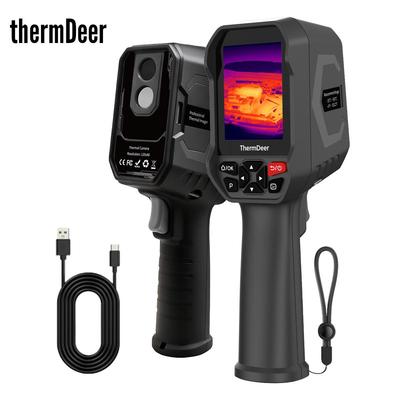 ThermDeer Handheld Infrared Thermal Imager, 320 X 240 2.8" LCD Screen Thermal Camera, TISR Resolution 240 X 180, 25Hz Handheld Infrared Cameras