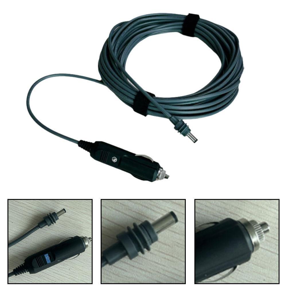 Waterproof 5m Car Charger Cable with Cigarette Lighter Adapter - Popular Model