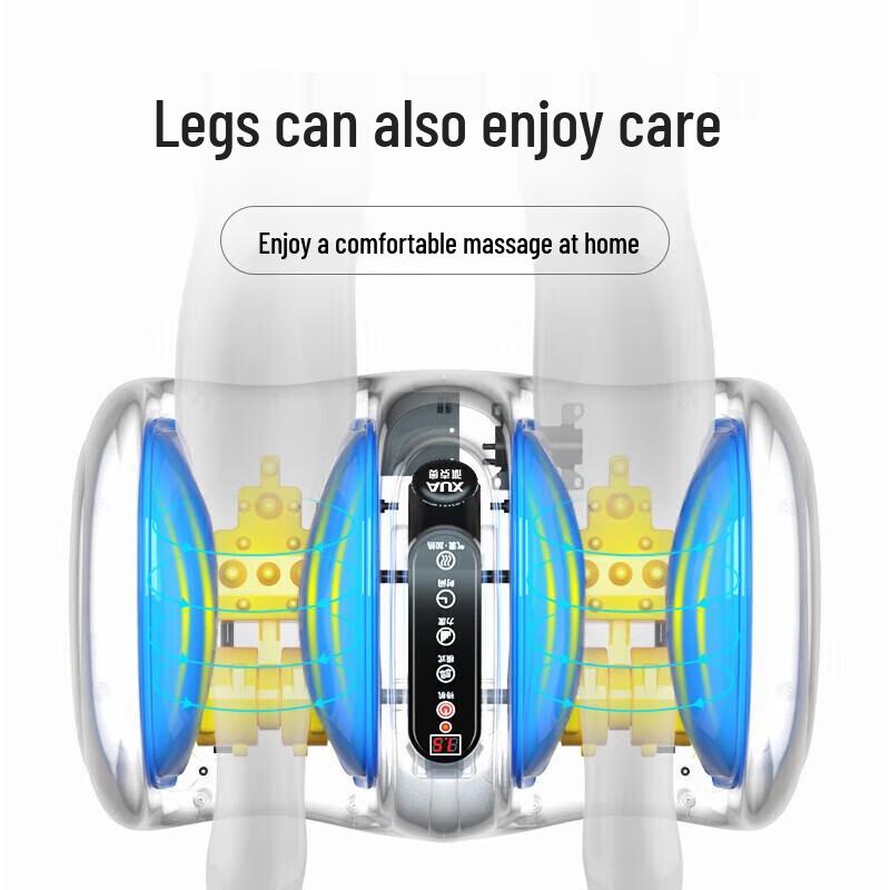 AUX Electric Foot & Leg Massager with Heat Therapy