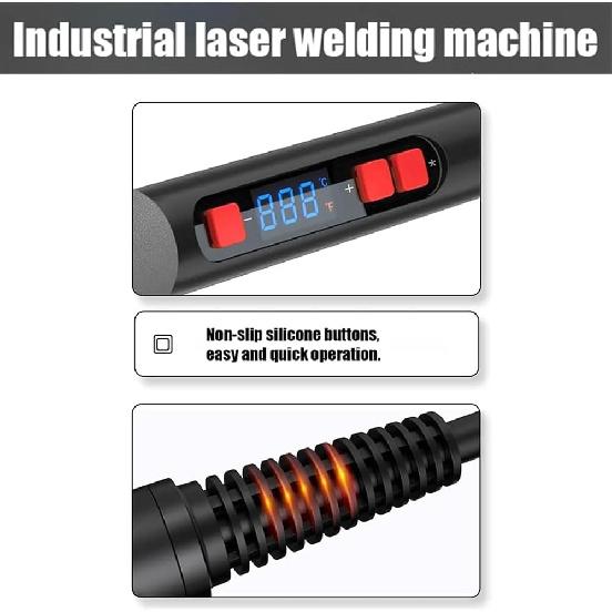 Industrial Grade Welding Pen Repair Tool Set - Portable 3 In 1 Laser Welding Machine - Industrial Welding Machine with 5pcs Tips, Intelligent