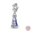 Serie Oceano - Ciondoli Perline Tartaruga Granchio Sirena in Rame Genuino Originale Adatti Per Bracciale da 3 mm Fai Da Te Creazione Pendente