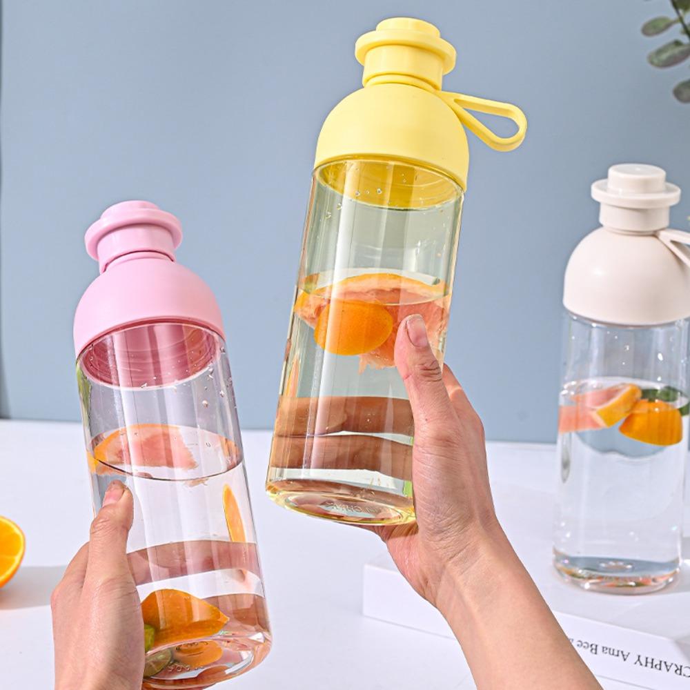 

600ml Travel Water Cup Plastic Outdoor Drinkware Cup Simplicity Sports Water Bottle