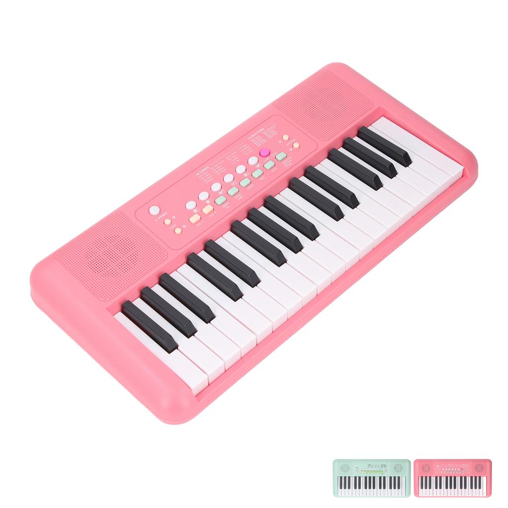 32 Key Electronic Keyboard 16 Tones 10 Rhythms Vibrato Sustain Echo Effects Electronic Piano Keyboar