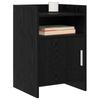 Nightstands in Black Oak 40 x 36 x 60 cm Engineered Wood