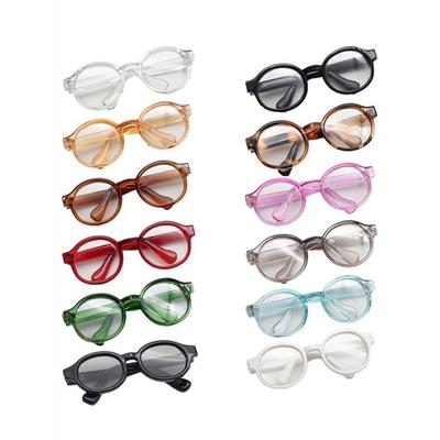 DIY Accessories Toys Round Glasses Changing Clothes Doll Eyewear Korean Doll Glasses