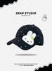 Fashion Hat Polka Dot Rabbit Baseball Cap Women's Spring Summer New Soft Top Cap Shade Sun Protection Hat