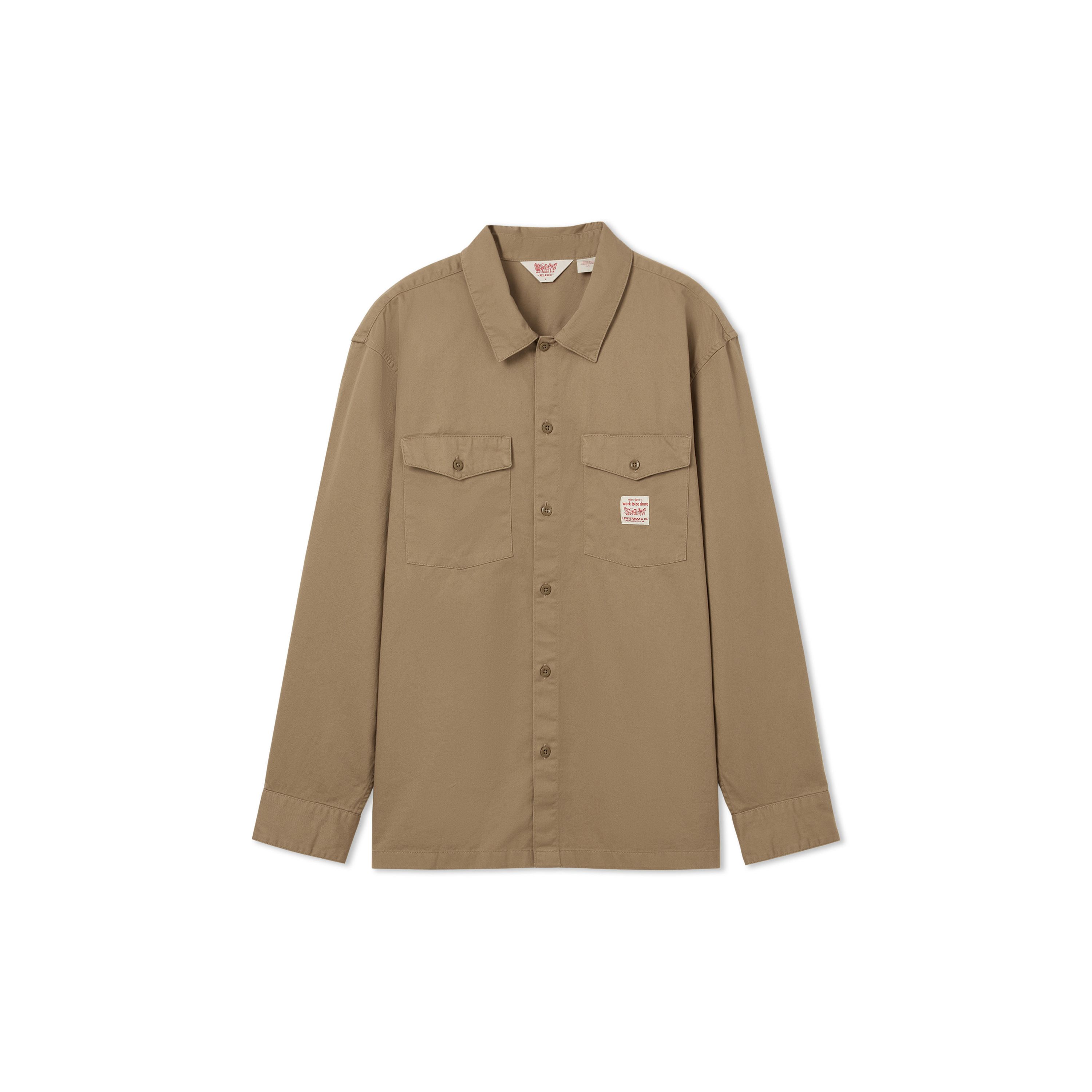 

Levis Fashion Simple Trendy Versatile Comfortable Casual Barn Style Shirt Men shirts 003O2-0001 L