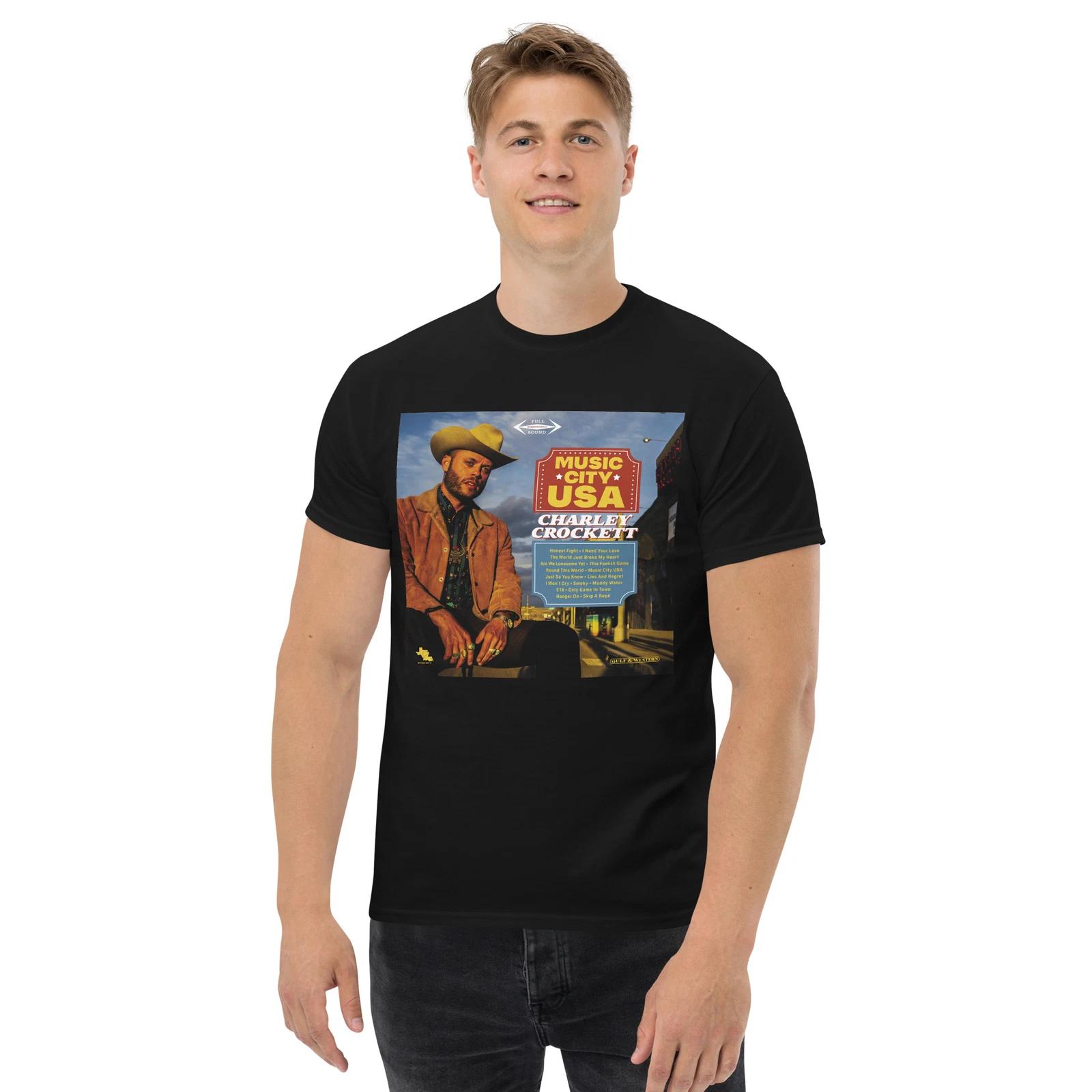 Charley Crockett Alt Country Rock Punk Unisex T-Shirt Tee Shirt 4XL