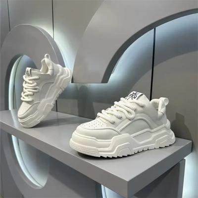 Designer Men Shoes White Comfortable Thick Platform Sneakers Fashion Casual Shoes Man 2025 New Brand Sports Shoes for Men