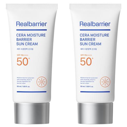 Real Barrier Cera Moisture Sun Cream SPF50+ PA++++ Duo Pack (50ml x 2)