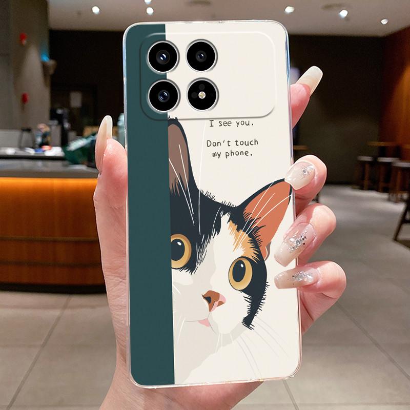 Casing For Xiaomi Poco F8 Pro Ultra F8Pro F8Ultra 5G Transparent Phone Case Luxury Dragon Cute Cool Boys Girls Soft Back Cover