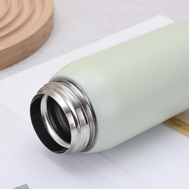 200/350ml Travel Stainless Steel Coffee Cup Thermal Mug Mini Cute Vacuum Drink Water Bottle One-button Opening Gift