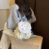 Schoolbag Fashion Versatile Casual Backpack 1011 New Lightweight and Simple Women's Bag Large Capacity Girls Shopping Small Backpack Tide