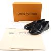 Louis Vuitton Slipper schwarz Lackleder Damen 35.5 Gebraucht