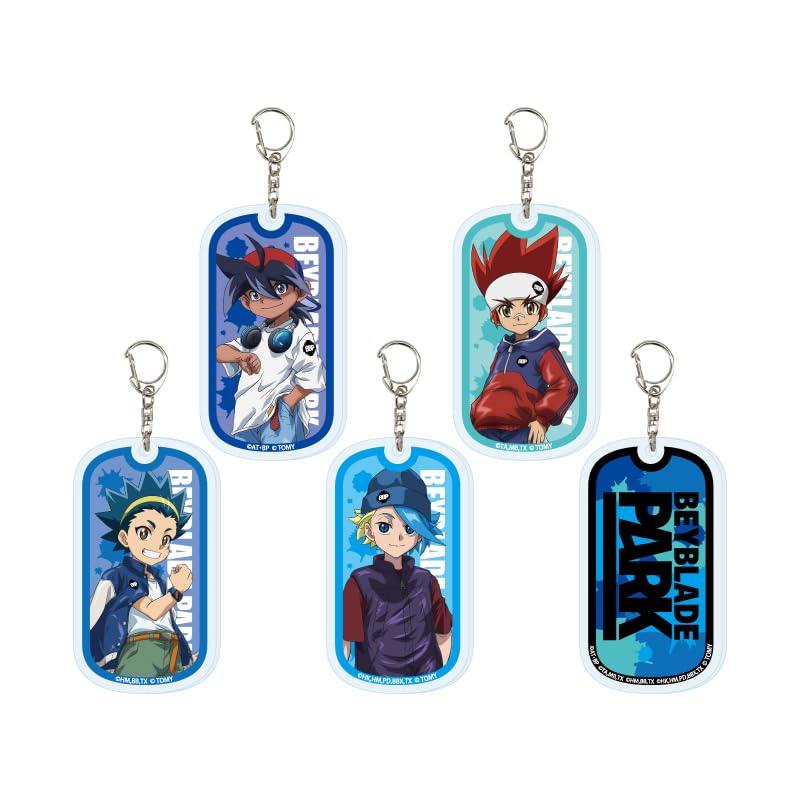 

BEYBLADE PARK 01 Acrylic Keychain Box of 5 [Original Illustration]