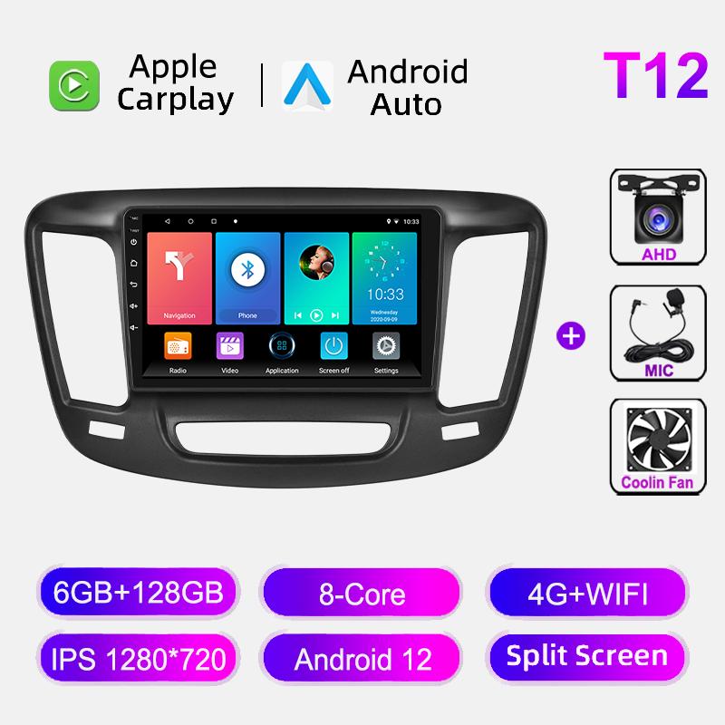 Android 12 Car Radio For Chrysler 200 200C 200S 2015-2019 Auto Stereo GPS Navigation Multimedia Video Player Carplay Headunit