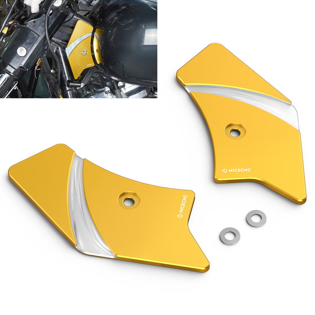 Kryty krku řízení rámu motocyklu pro Harley Road King/Special Street Glide FLHX/S Road Glide FLTRX/S Ultra Limited 2017-22