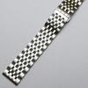 Bracciale Cinturino Orologio Acciaio Inossidabile con Estremità Curva 20mm 22mm Universale Solido