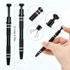 Electronic Component Grabber Four Claw IC Chip Extractor Screw Picker Tweezers Pick Up Tool Metal Grabber Repair Hand Tool