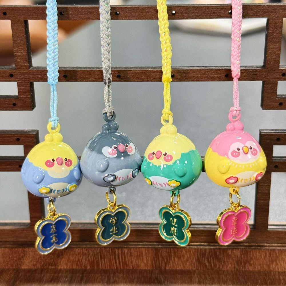 Cartoon Series Bell Amulet Pendant Bell Design Bell Bird Pendant Bell Amulet Keychain  Gift Giving