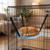 Breathable Mesh Cat Hammock Adjustable Lanyard Pet Cage Hammock  Cage Accessories