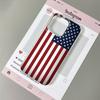 American Flag Phone Case For IPhone 11 12 13 Pro Case 14 15 Plus 16 17 Pro Max 17Air Case Silicone Soft Clear Shockproof Cover