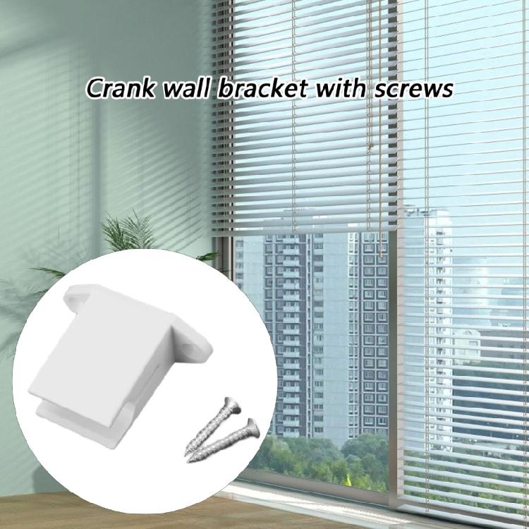 Crank Holders Crank Wall Mounted Brackets with Screws,for Awnings,Roller Blinds Roller Shutter Invisible Crank Hanger