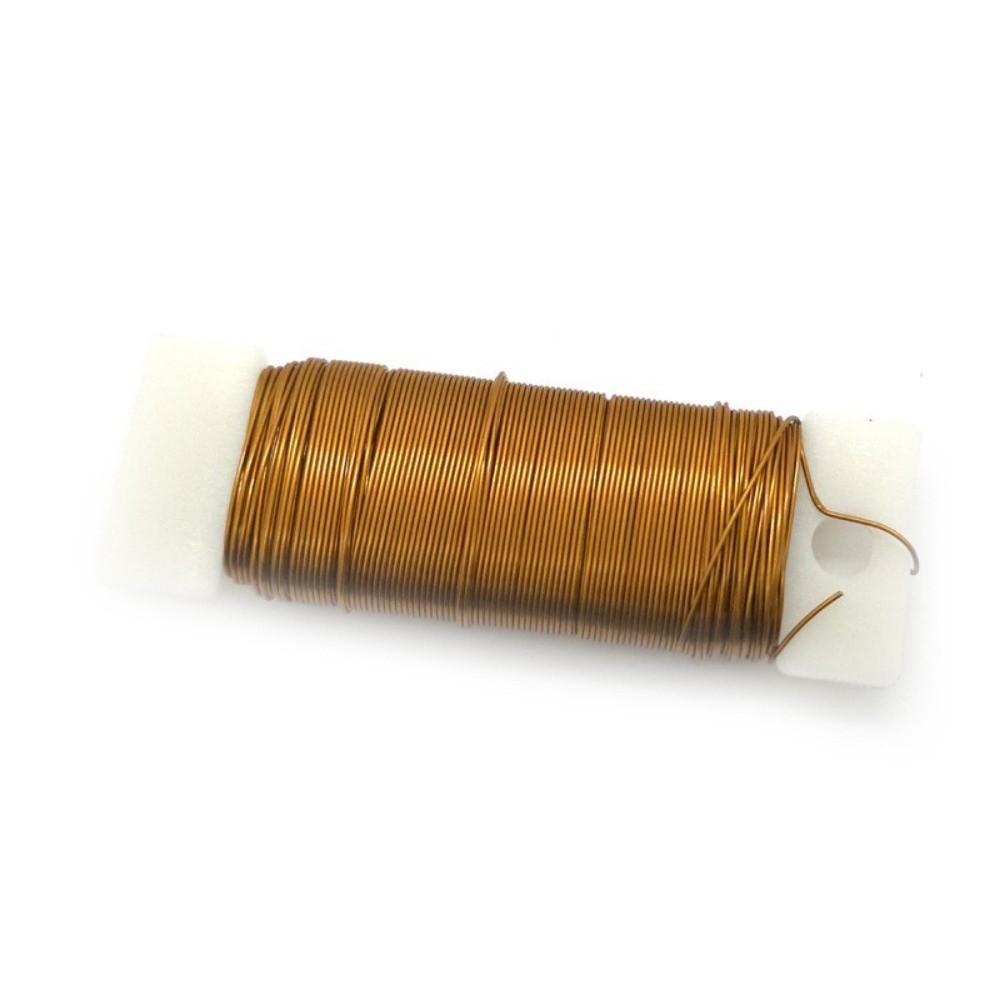 22 Gauge Floral Paddle Wire Ribbon Making Floral Arrangements Florist Green Wire Flexible Plant Binding Fixing Wire
