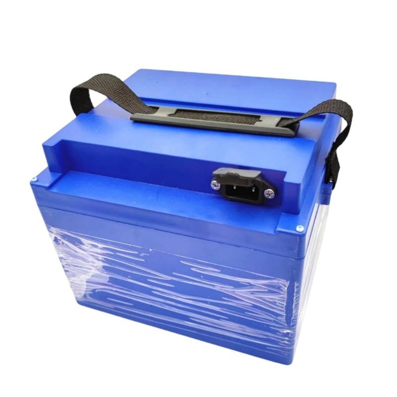 Portable Ebike Battery Case 12V 24V 36V 48V 60V Rechargeable Electric Bike Battery Box for DIY Projects Outdoor Use