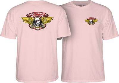 Powell Peralta WINGED RIPPER Skateboard T Shirt LIGHT PINK Unisex T-Shirt