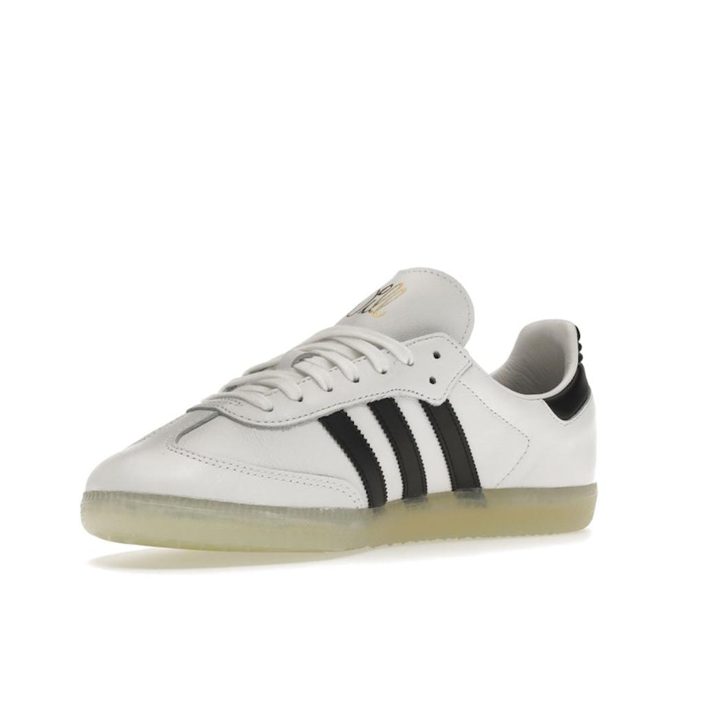 Jason Dill x adidas Samba White Black Unisex Sneakers Cloud-White Core-Black Gold-Metallic GZ4730
