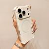 Magnetic Silicone Shockproof Phone Case for IPhone Air 17 16 15 Plus 14 13 12 Pro Max for Magsafe Wireless Charge Cases Cover