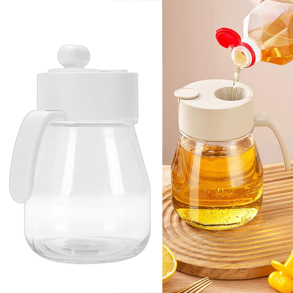 Olive Oil Dispenser Bottle 1000ML Large Acity Leakproof Gravity Glass Olive Oil Sprayer for Kitchen