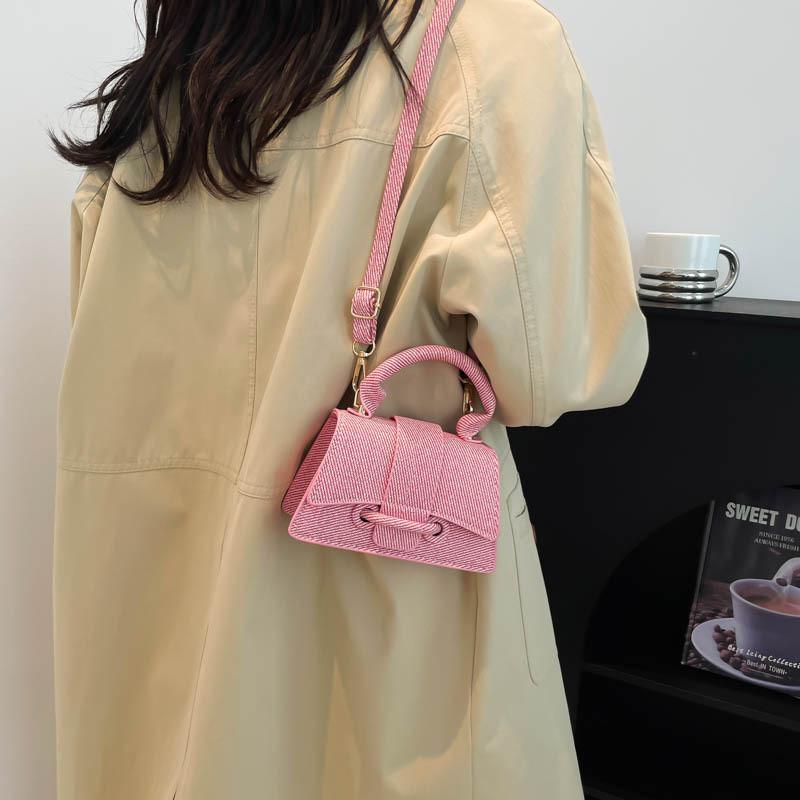 Pu Small Square Bag For Women With Single Shoulder Strap For Daily Wear