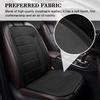 Car Seat Cushion, Leather Soft Breathable Non-Slip Vehicle Front Driver Seat Cover Pad, Comfortable Auto Interior Chair Protector Cushion, Universal