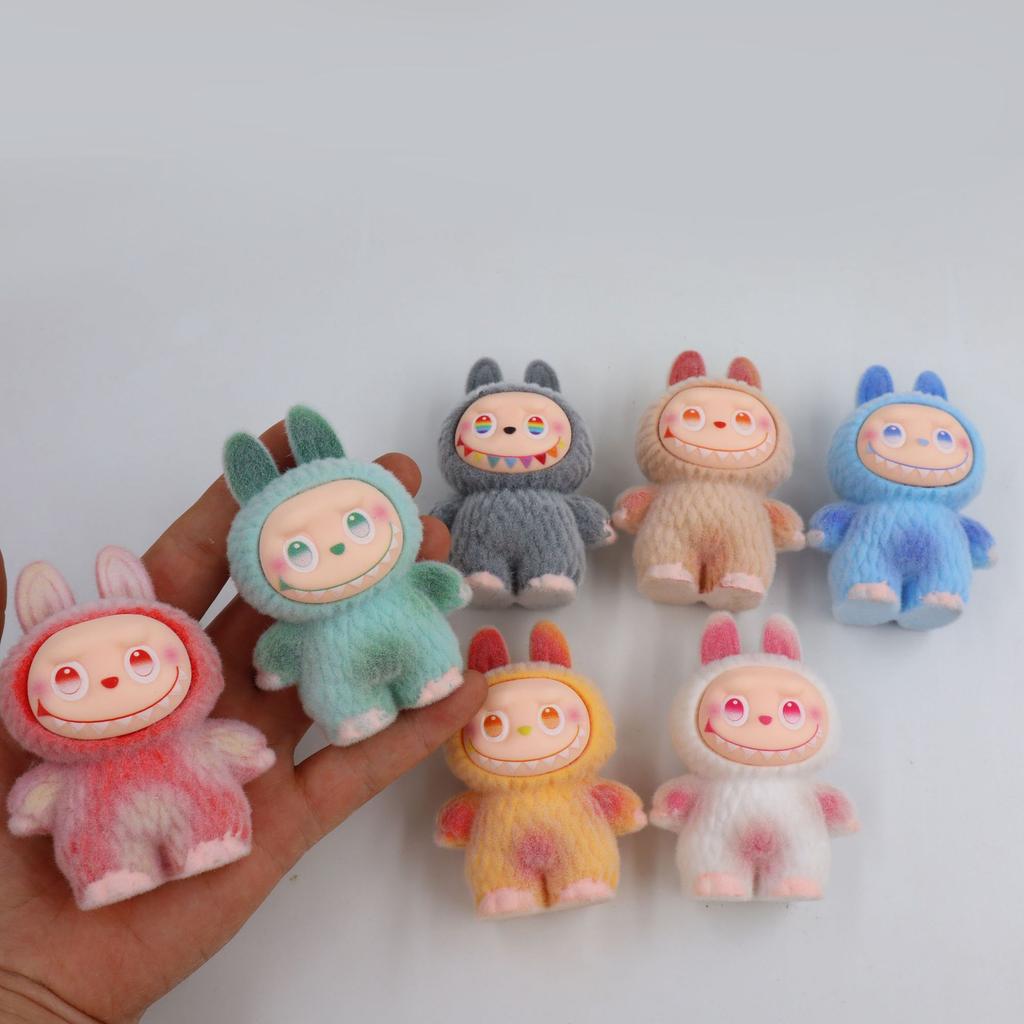 Flocking Rab Blind Box Doll Resin Large Figure Tide Play Blind Bag Doll