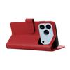 For Samsung Galaxy S24 Ultra Leather Case Wallet Stand Phone Cover with Wrist Strap